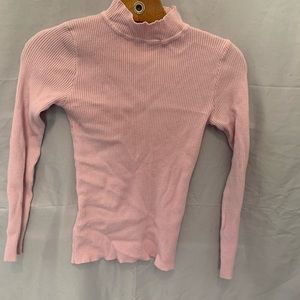 Pink turtle neck